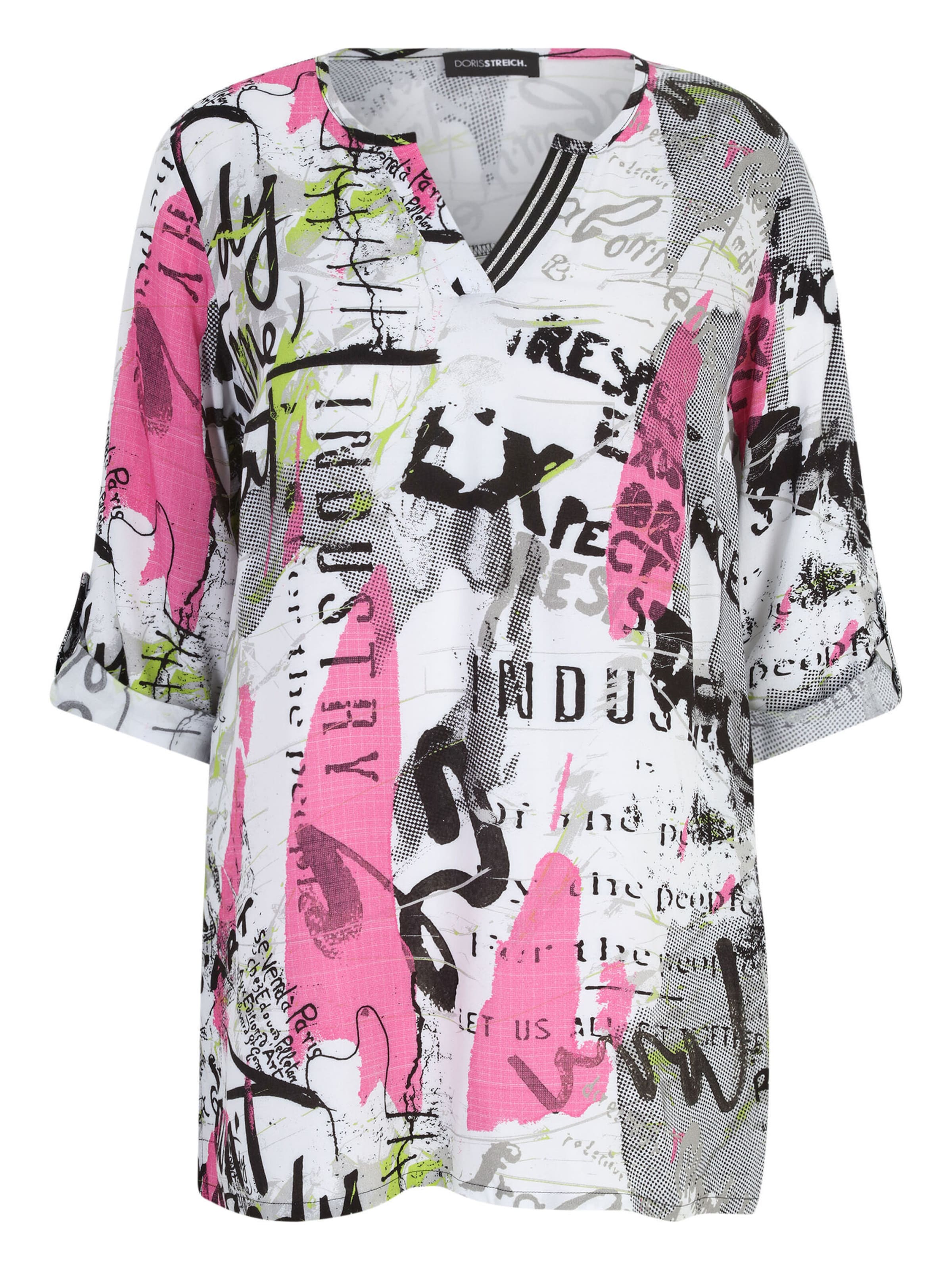 Doris Streich Bluse in Pink: Vorderseite