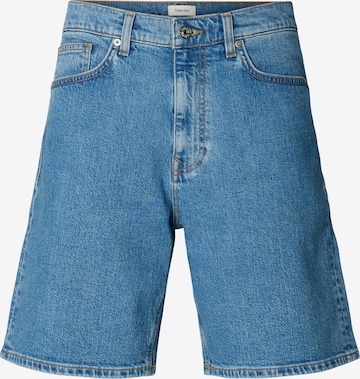 mėlyna SELECTED Standartinis Džinsai 'SLHALEX': priekis