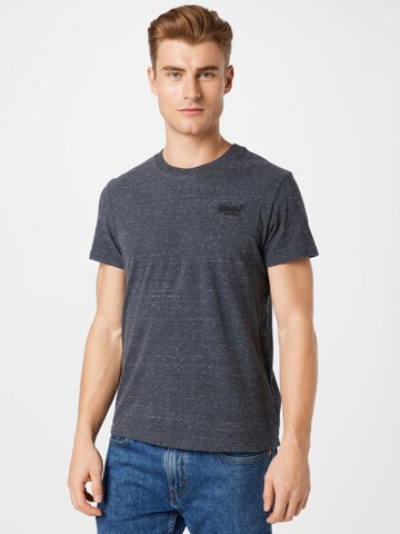 T-Shirt Superdry en gris : devant