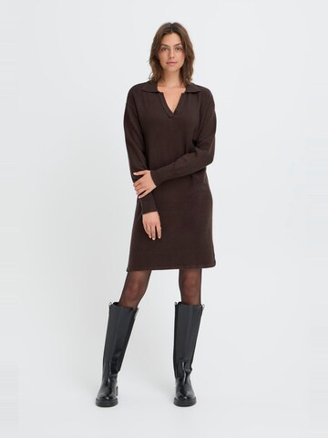Abito in maglia ' NERA' di Oxmo in marrone
