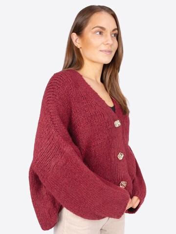 Seasons of April Strickjacke 'JOJO' in Rot