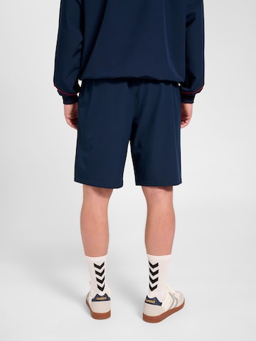 Hummel Regular Sportbroek in Blauw