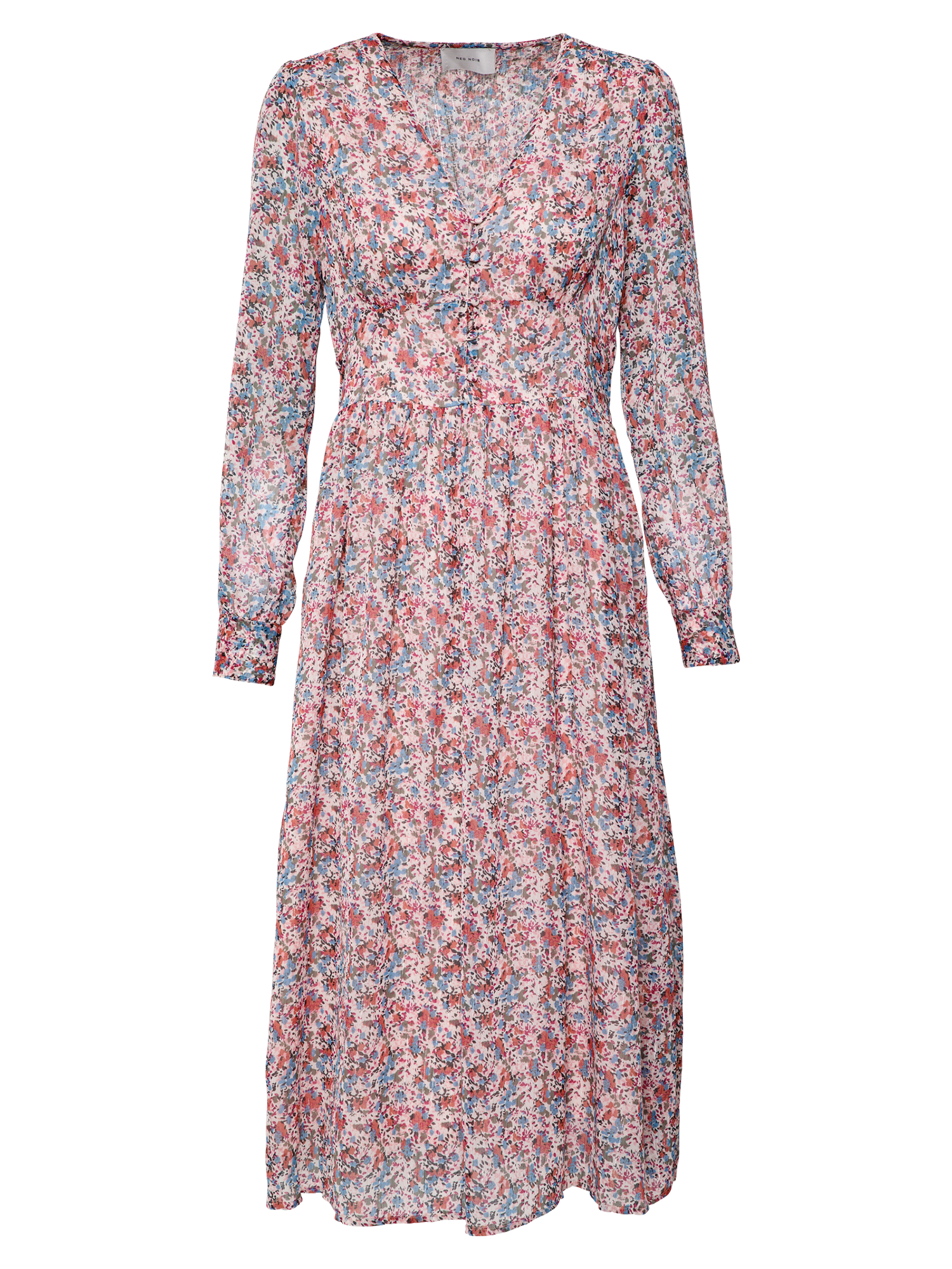Sukienki Kobiety Neo Noir Sukienka Lorina w kolorze Różowy Pudrowym 