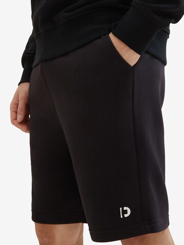 Loosefit Pantalon TOM TAILOR DENIM en noir