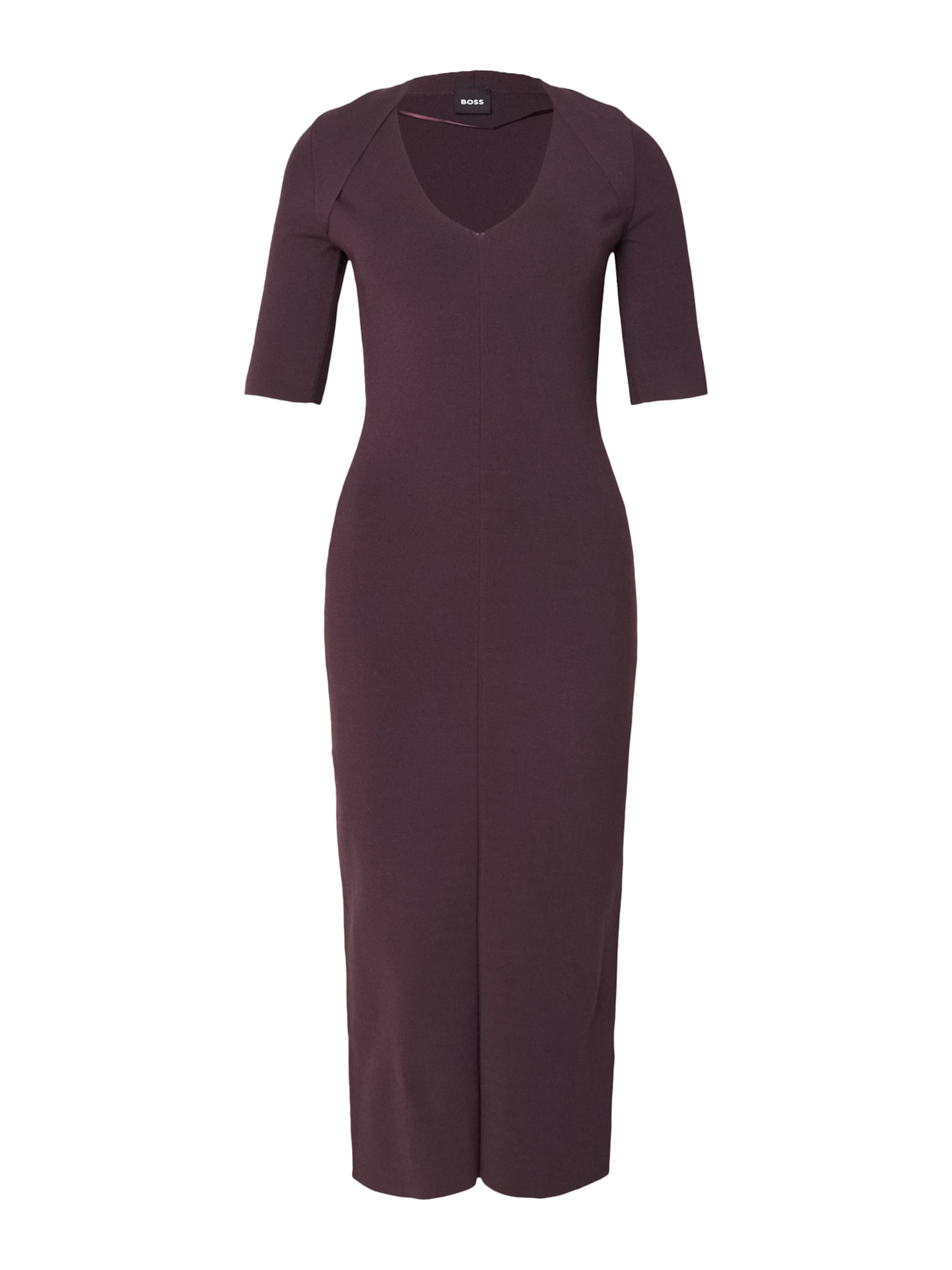 Abito in maglia &#x27;Fezanin&#x27; di BOSS in rosso: frontale