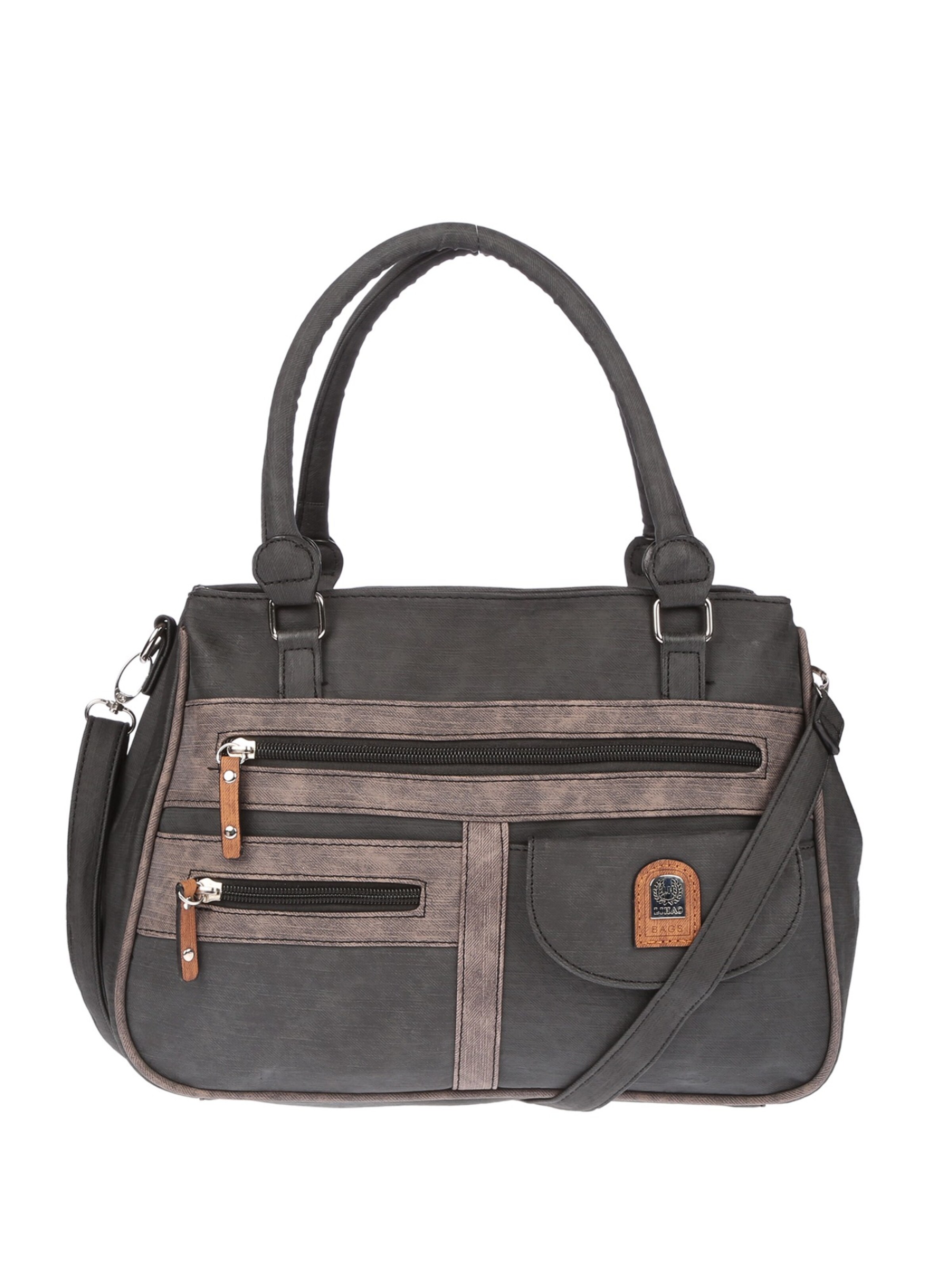 Christian Wippermann Handbag 'Große Damen Tasche Umhängetasche Schultertasche' in Brown: front