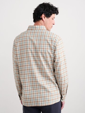 Seasalt Cornwall Regular Fit Skjorte 'Take Root' i beige