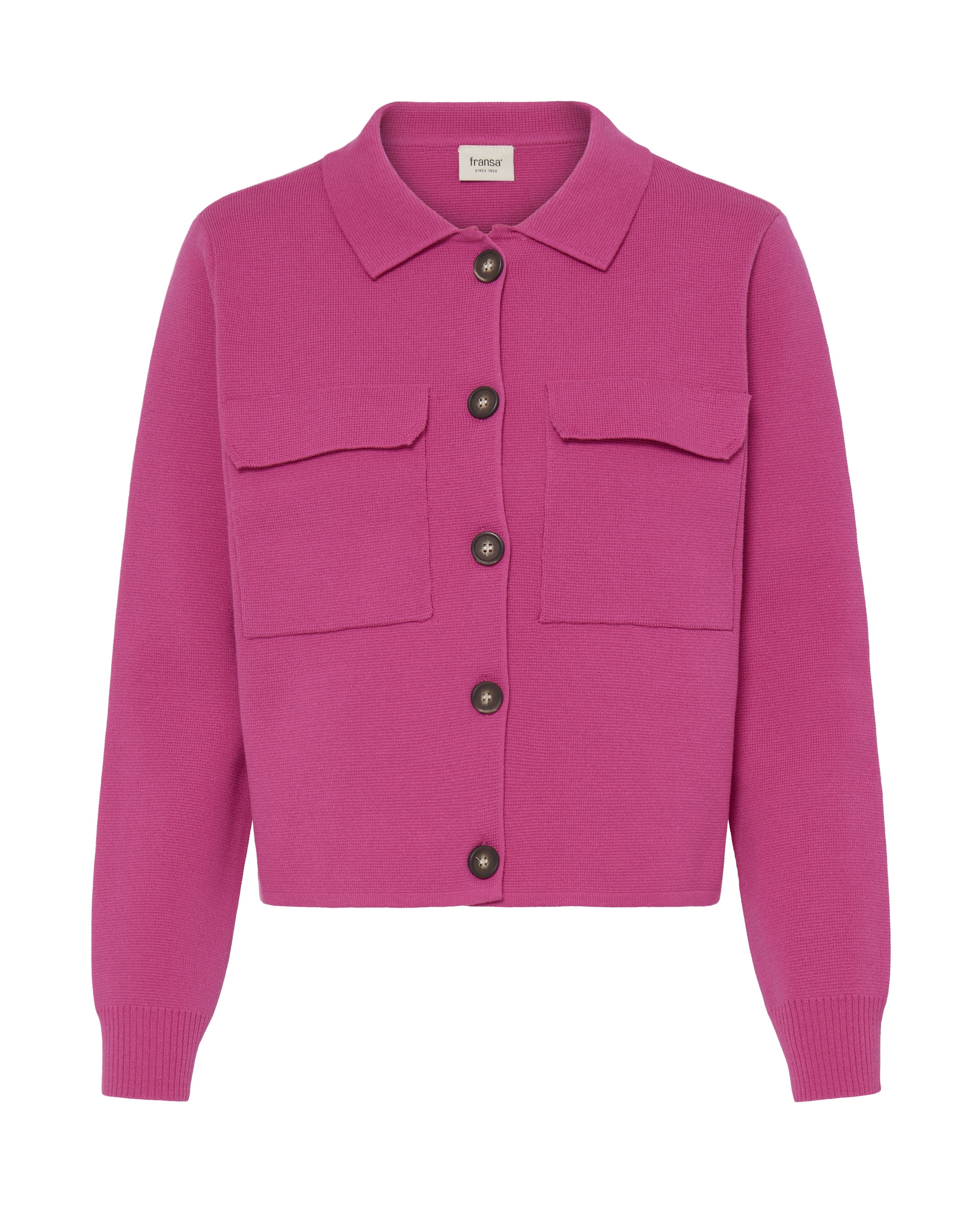 Veste de survêtement Fransa en rose : devant