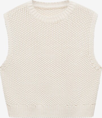 Pull-over 'SOMALIA' MANGO en beige : devant