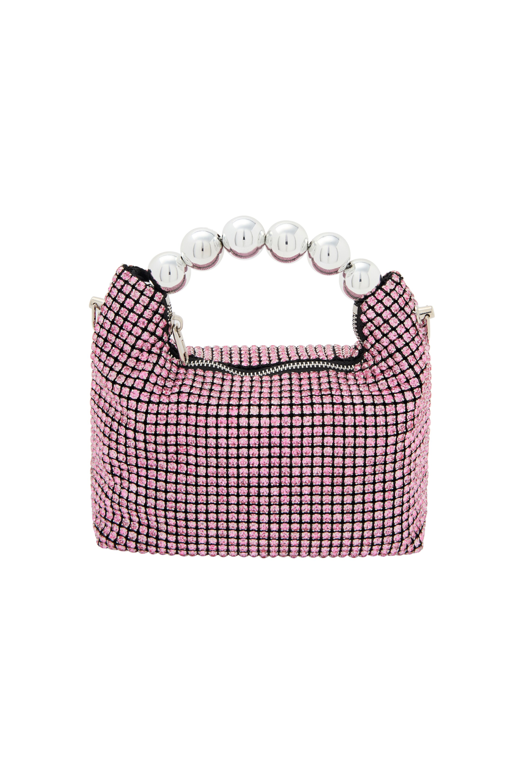 myMo at night Ročna torbica | roza barva: sprednja stran