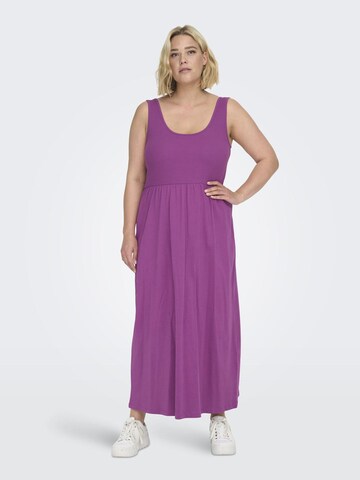 Robe d’été ONLY Carmakoma en violet : devant