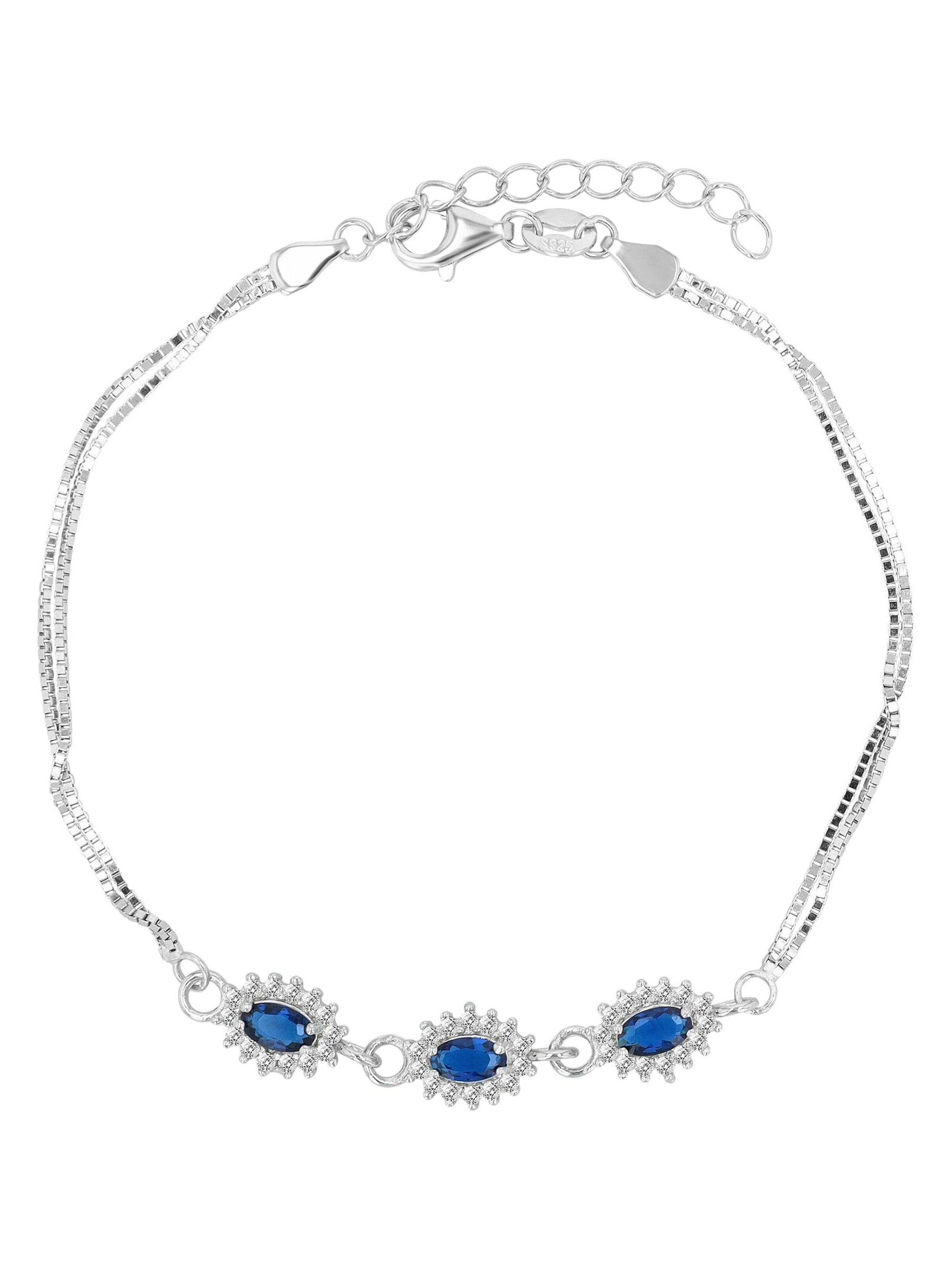 Akzent Bracelet 'Astara, 925 Sterlingsilber, langlebig' in Silver: front