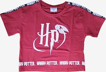 Harry Potter Shirt 'Harry Potter T-Shirt' in Red: front