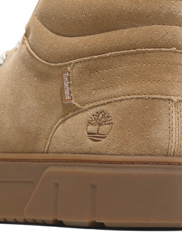 TIMBERLAND Hög sneaker i beige