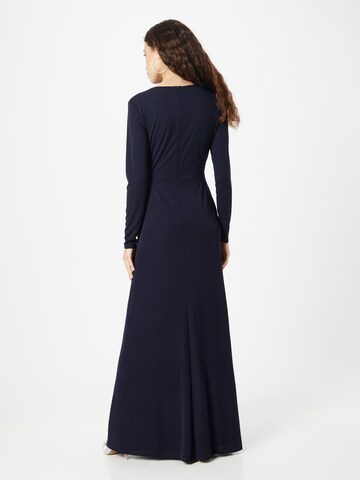 Lauren Ralph Lauren Evening Dress 'NADIRA' in Blue