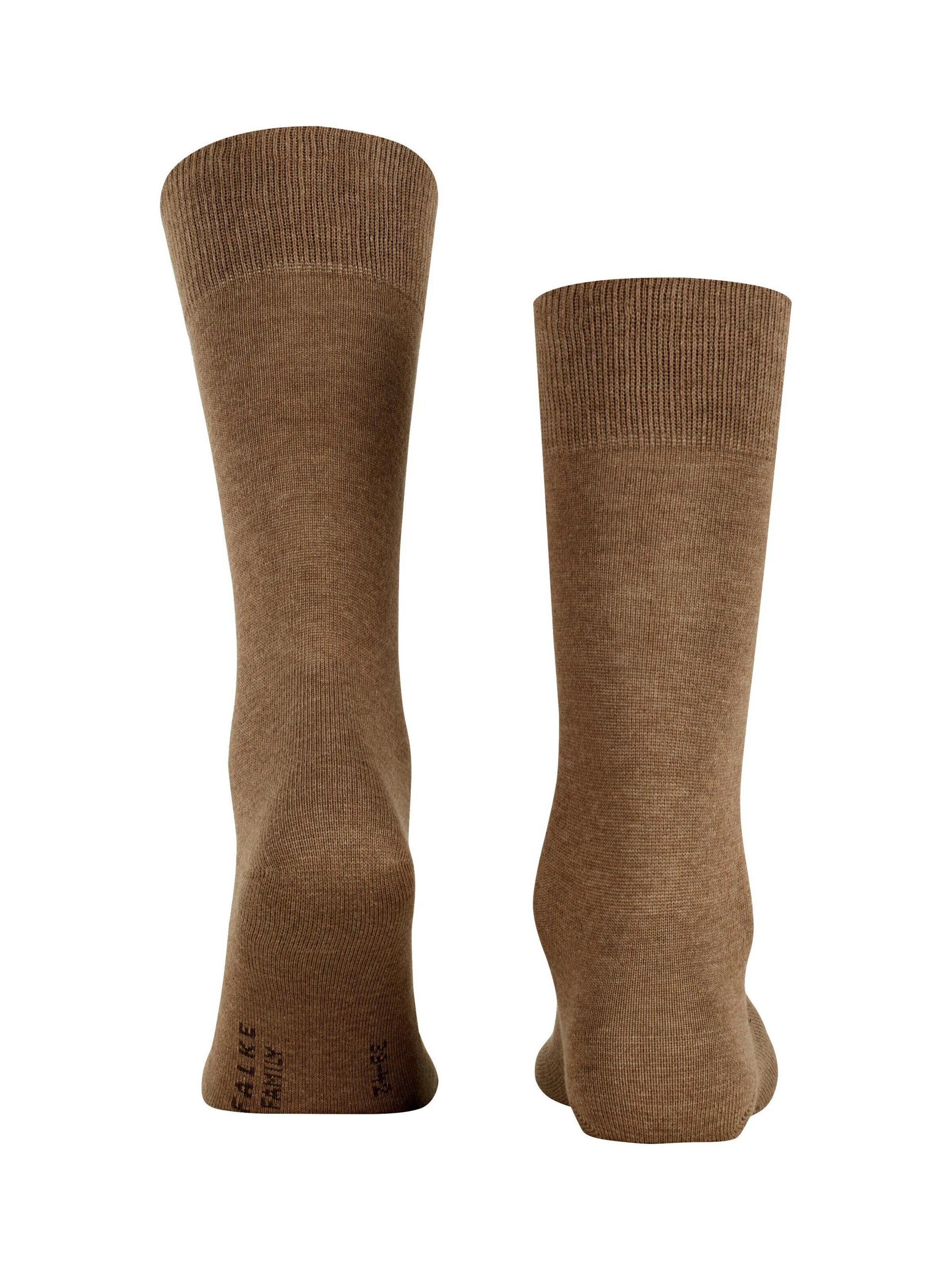 FALKE Socks 'Family' in Brown