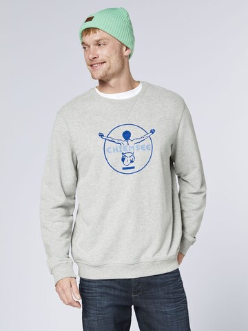CHIEMSEE Sweatshirt in Grey: front