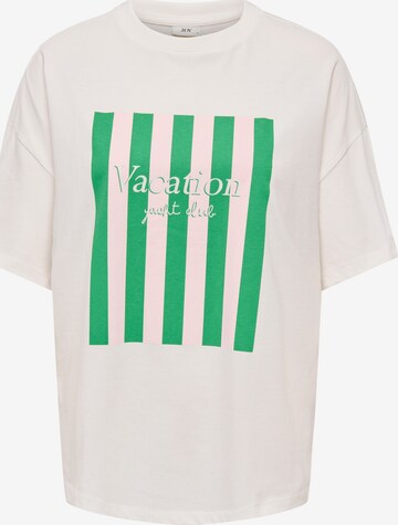 JDY Shirt 'JDYCARLA' in Wit: voorkant