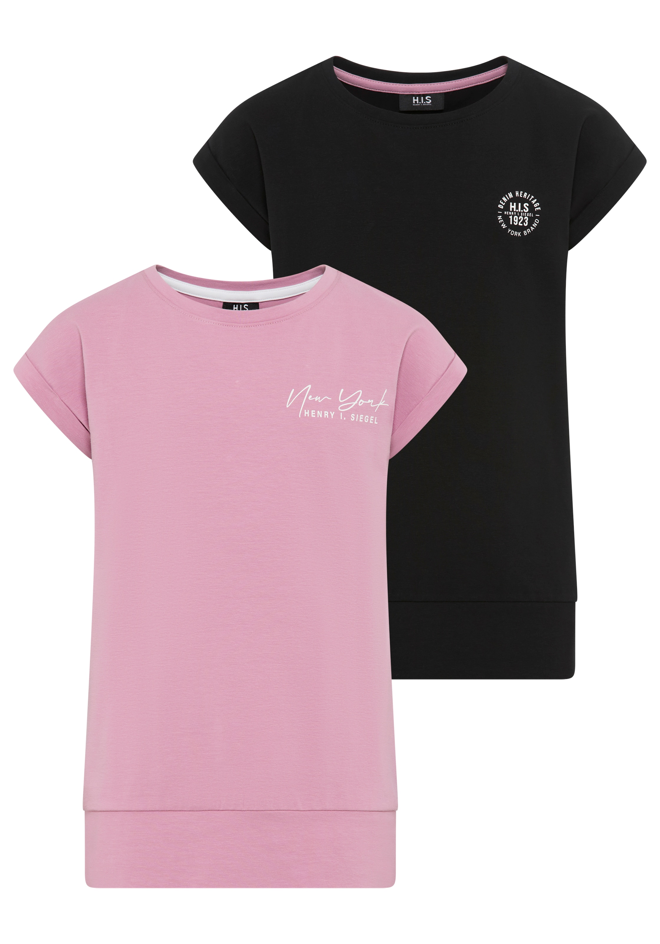 H.I.S EM Shirt in Pink: front