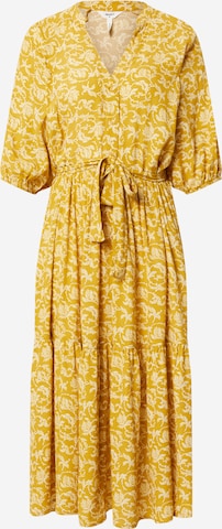 Robe-chemise 'Sophia' OBJECT en jaune : devant