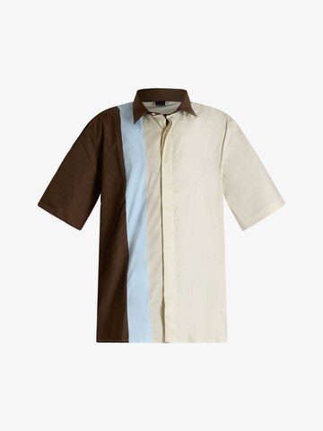 LOW BRAND - Regular Fit Camisa em mistura de cores