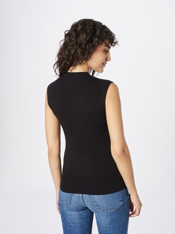 Tops en tricot COMMA en noir