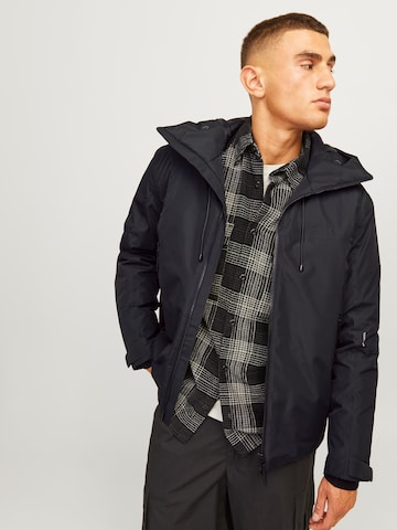 JACK & JONES Kurtka przejściowa 'JCOSummit' w kolorze czarny