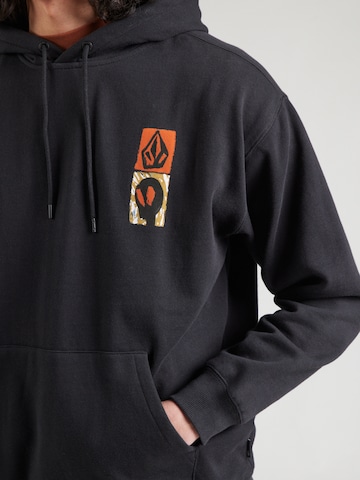 Bluză de molton 'GONYVADERS' de la Volcom pe negru