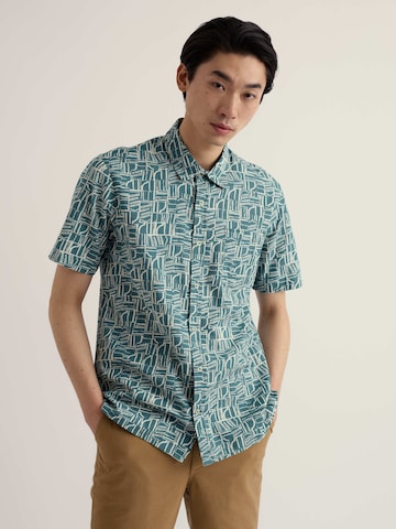 Regular fit Camicia 'Palores' ' di Seasalt Cornwall in blu: frontale