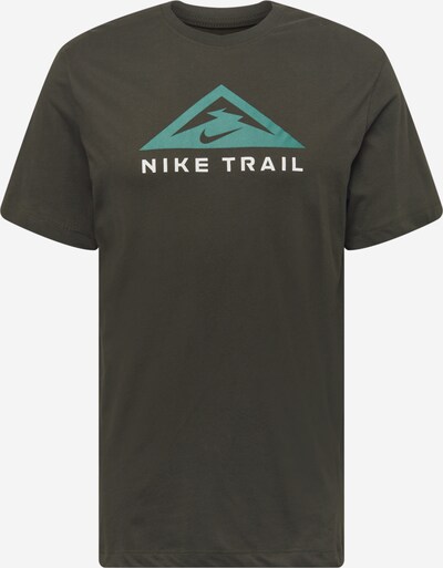 NIKE Sportshirt in oliv / jade / weiß, Produktansicht