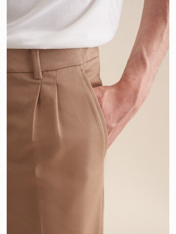 SEIDENSTICKER Regular Chino trousers in Brown