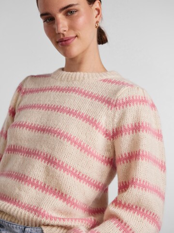PIECES Sweater 'Nadine' in Beige