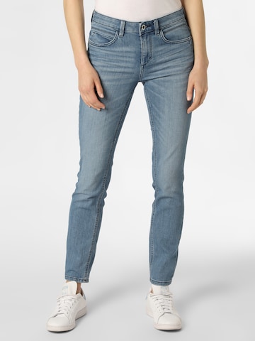 TOM TAILOR Slimfit Jeans 'Alexa' in Blauw: voorkant