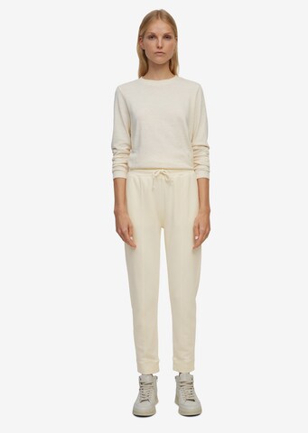 Marc O'Polo Tapered Pants in White