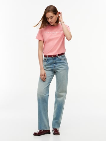 TOMMY HILFIGER Μπλουζάκι σε ροζ