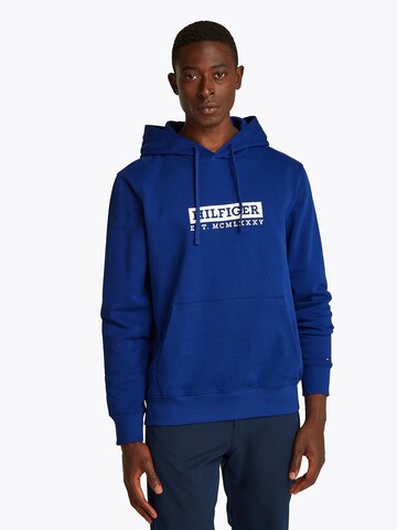 Felpa di TOMMY HILFIGER in blu: frontale