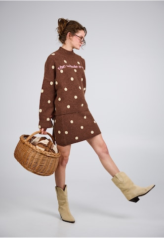 OH APRIL - Saia 'May' em castanho