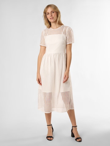 DKNY Cocktail Dress in Beige: front