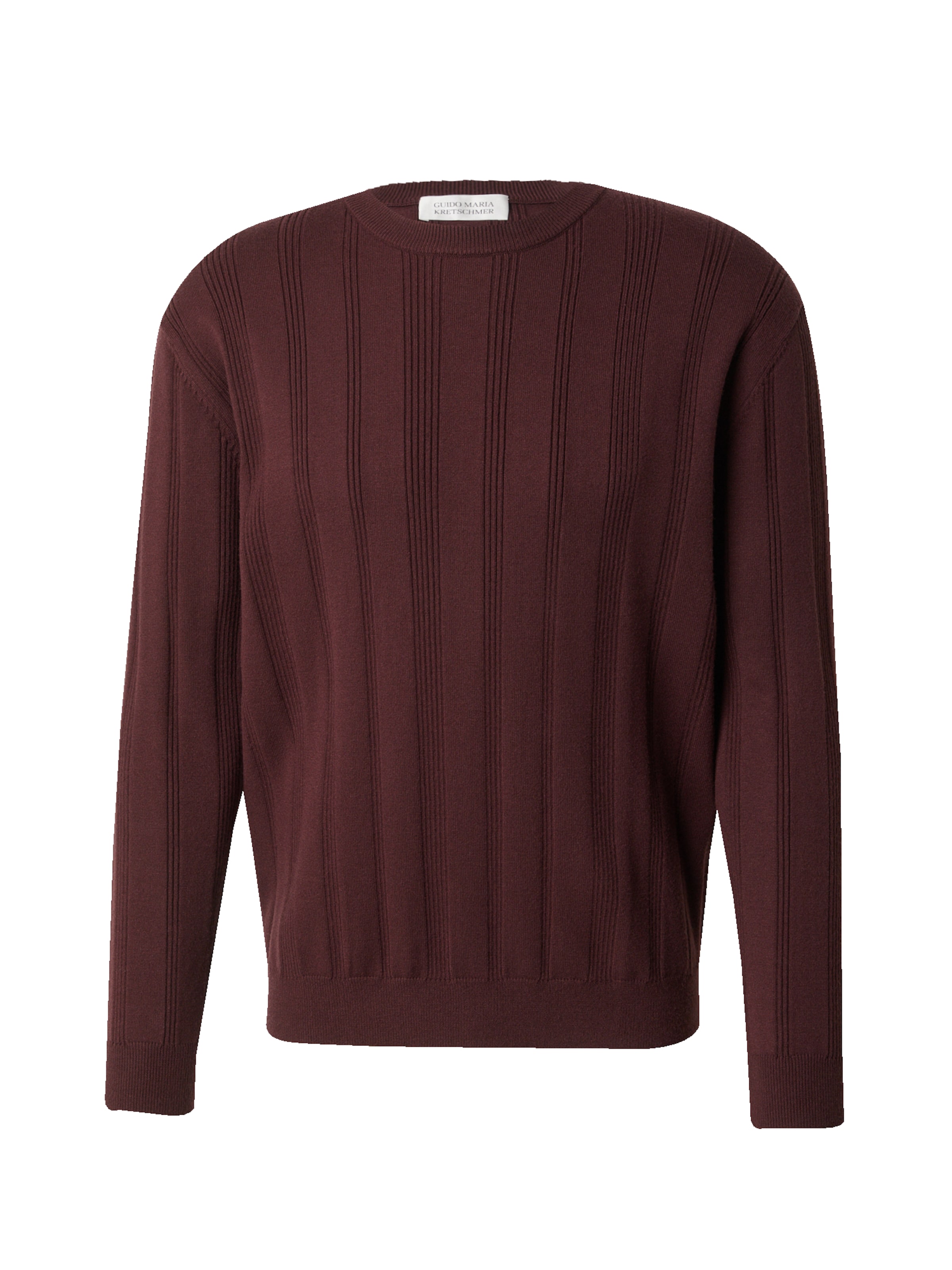 Guido Maria Kretschmer Men Pullover 'Sami' in Rot: Vorderseite