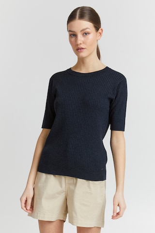 Oxmo Sweater 'Riona' in Blue: front