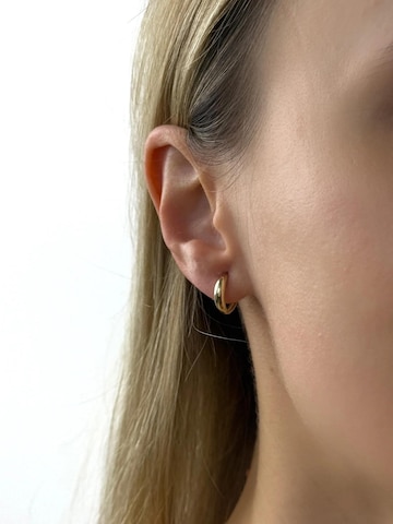 MUSE of my own Ohrringe 'Sleek Dome Hoops'‌‌‌‌‌‌‌‌‌‌ in Gold