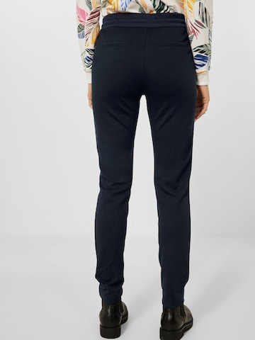 CECIL Slim fit Pants in Blue