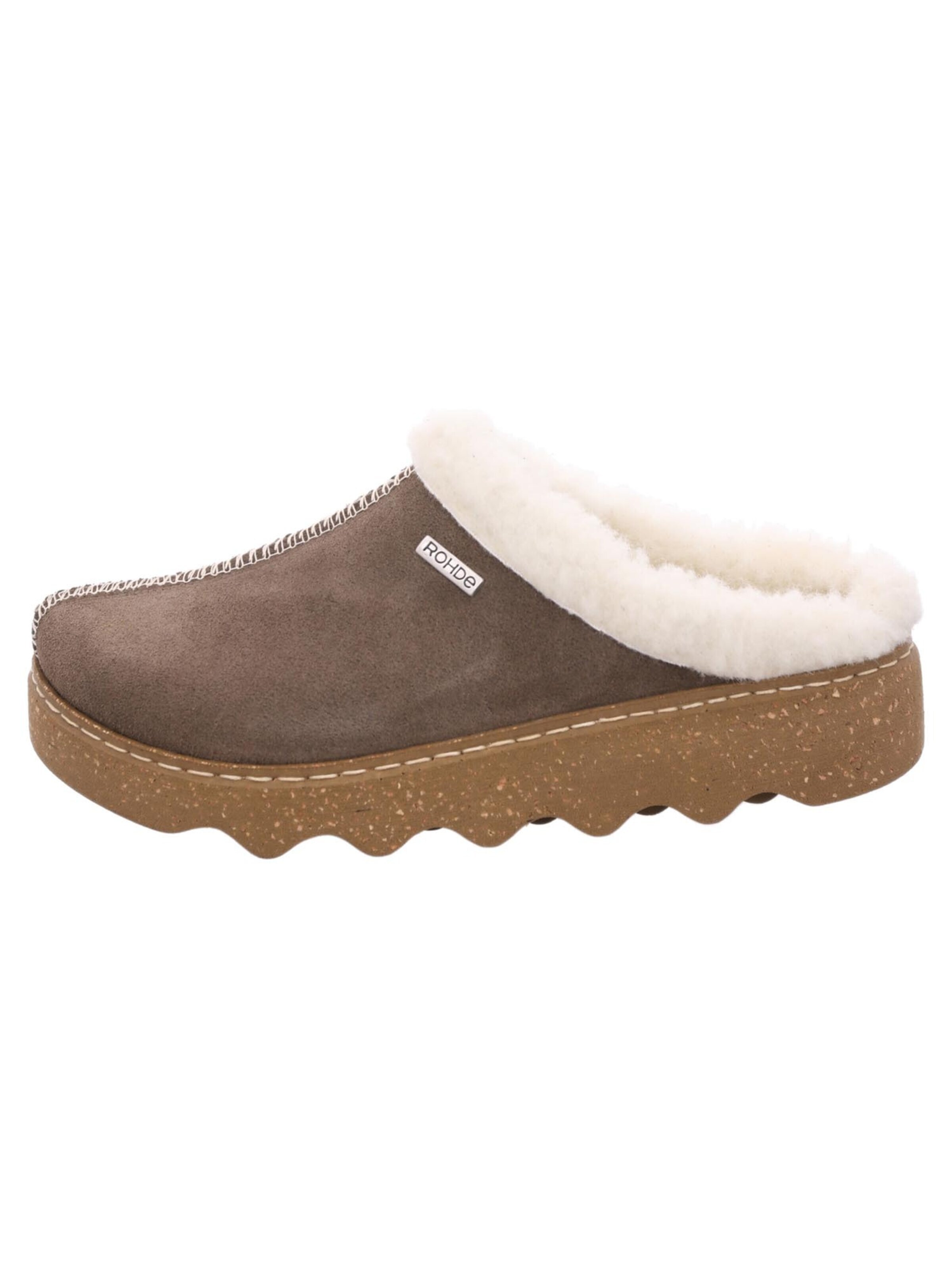 ROHDE Huisschoenen 'Foggia-D' in Bruin: voorkant