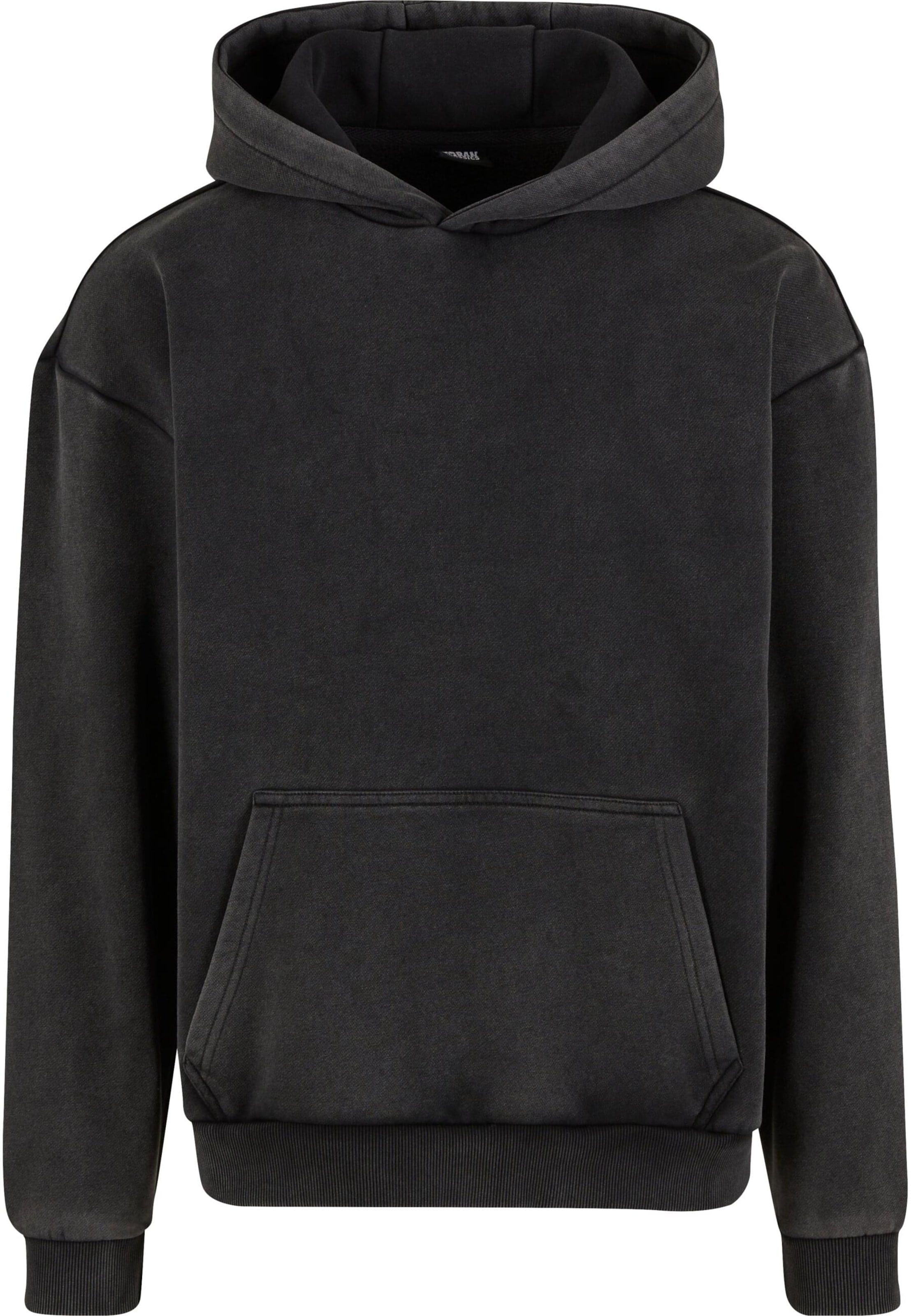 Urban Classics Sweatshirt i svart: framsida