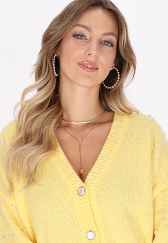 faina Strickjacke in Gelb