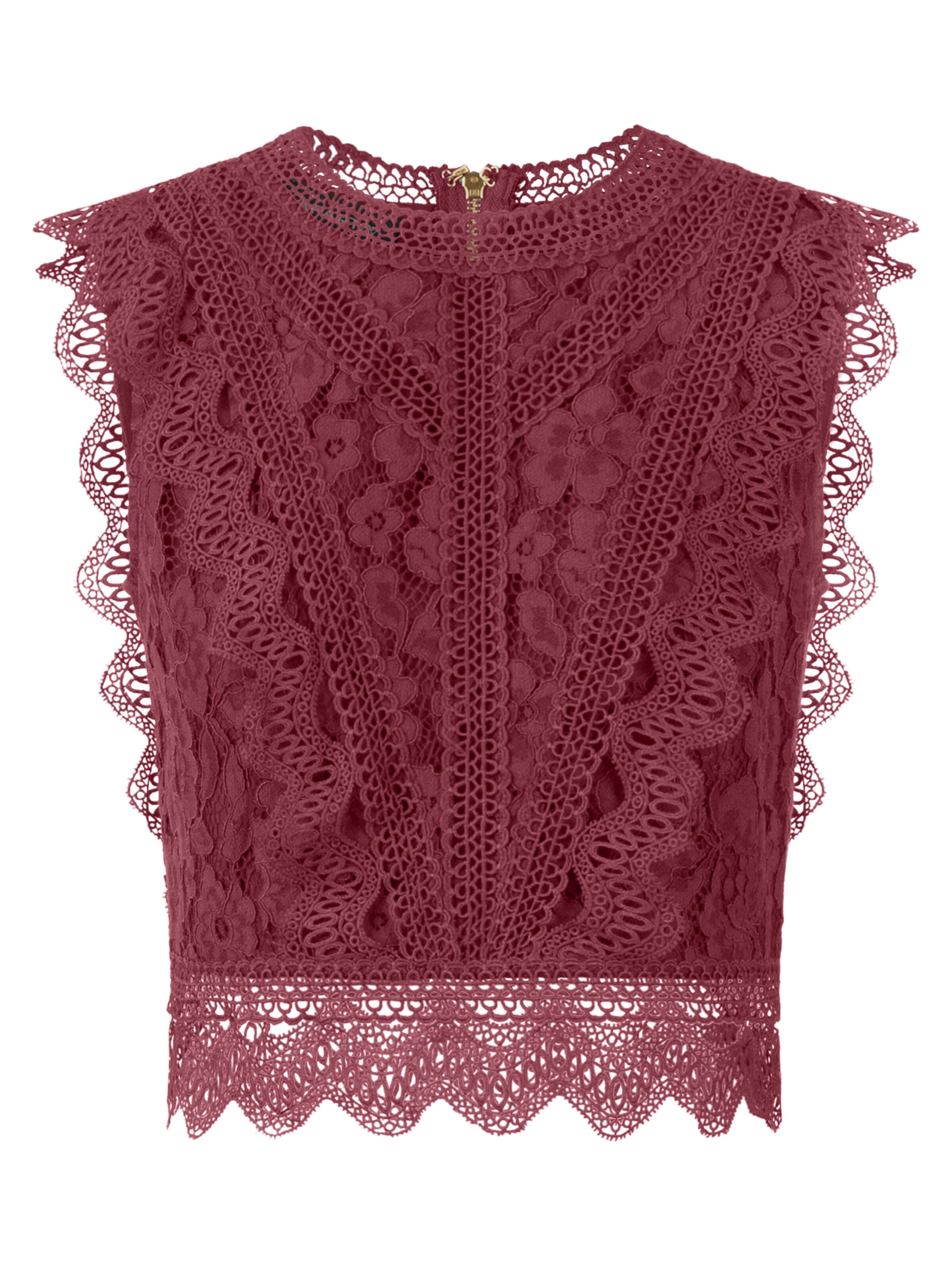 APART Top in Red: front