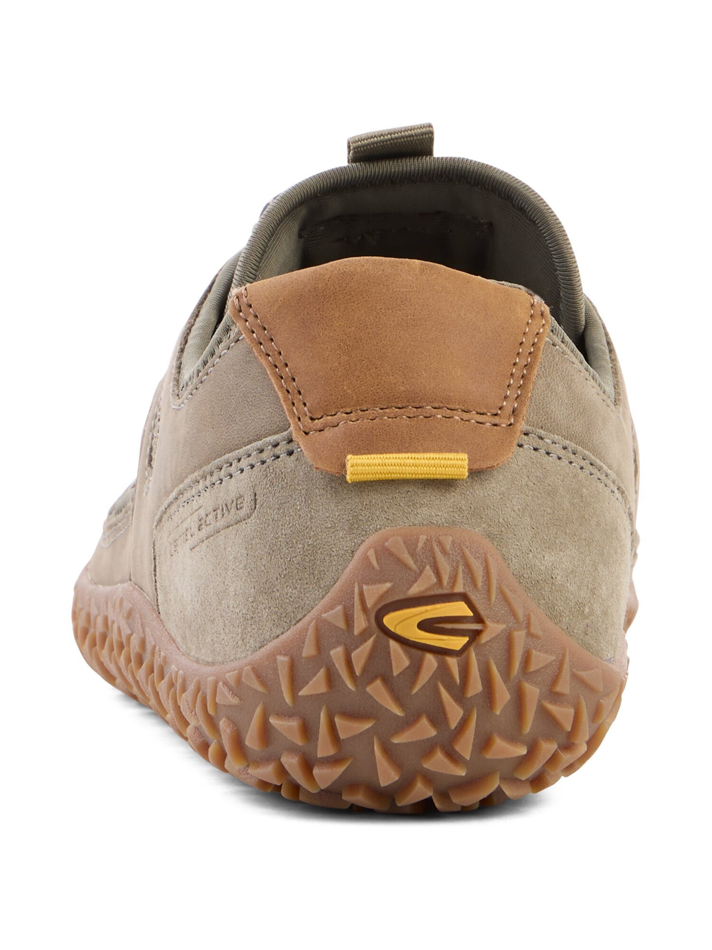 CAMEL ACTIVE Leichter Sneaker mit luftigen Partien in Grün
