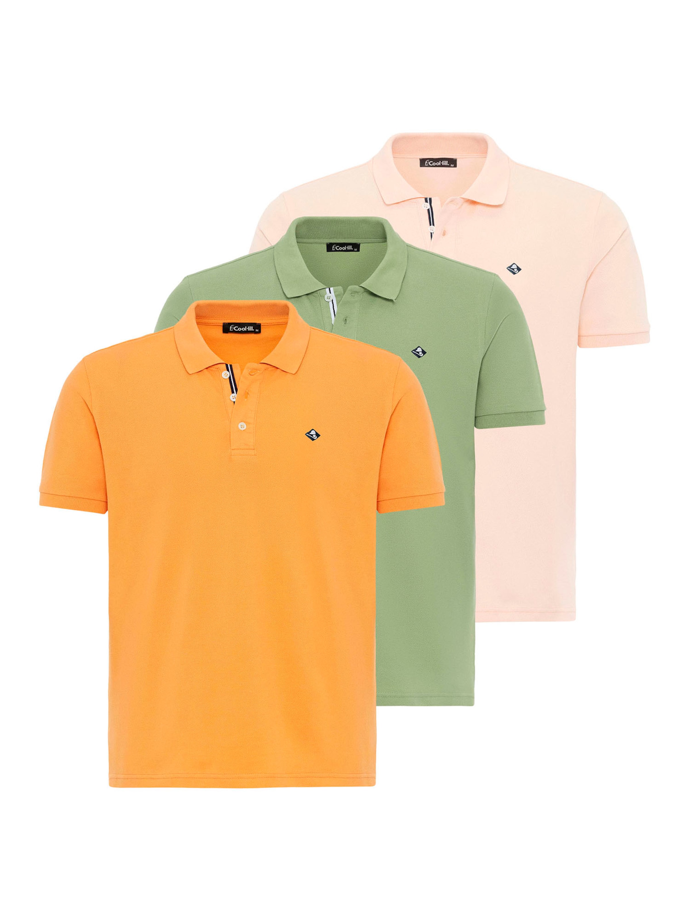 Cool Hill Shirt in Mischfarben: Vorderseite