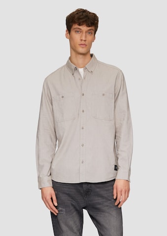 Coupe regular Chemise s.Oliver en marron : devant