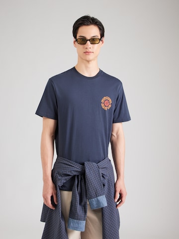 RIP CURL - Camiseta 'PACIFIC RINSE CIRCLE' en azul: frente